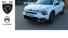 Weiß Gebraucht 2023 Citroën e-C4 Shine Limousine | 23.480 € (Fairer Preis)
