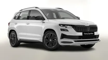 Neu Skoda Karoq SportLine 150 PS (110 kW) 2026 Moonweiß perleffekt moonweiß perleffekt SUV