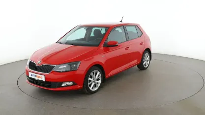 Usata Skoda Fabia Clever 95 CV (69 kW) 2018 Rosso Berlina