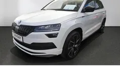 Weiß Gebraucht 2022 Skoda Karoq SportLine SUV | 27.380 € (Fairer Preis)