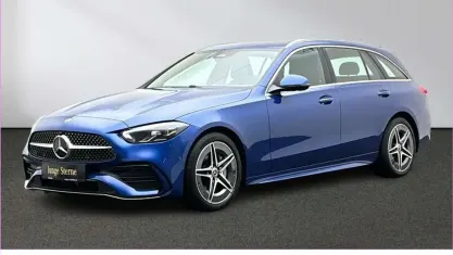 Brugt Mercedes C300 AMG 265 HK (194 kW) 2025 Blå Stationcar