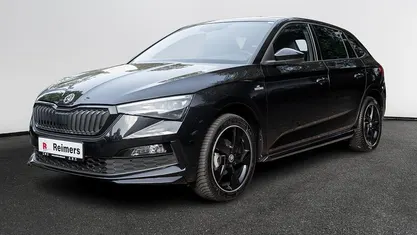 Schwarz Gebraucht 2022 Skoda Scala Monte Carlo Kleinwagen | 16.860 € (Fairer Preis)