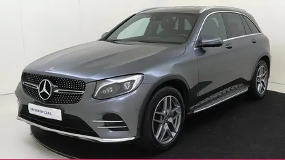 Gebraucht Mercedes GLC220 AMG line 170 PS (125 kW) 2018 Selenitgrau metalliclack SUV