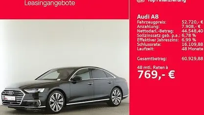 Gebraucht Audi A8 Sport 449 PS (330 kW) 2021 Limousine