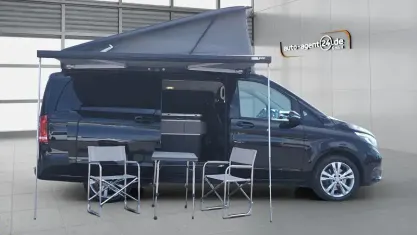 Second-hand Mercedes V250 Marco Polo 200 CP (147 kW) 2016 Negru Monovolum