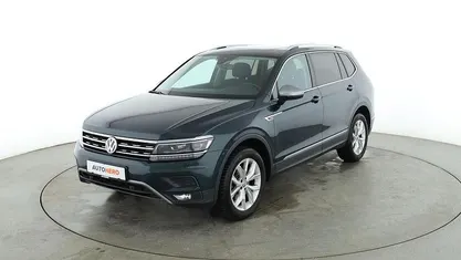 Grün Gebraucht 2018 VW Tiguan Allspace Highline SUV | 27.190 € (Fairer Preis)
