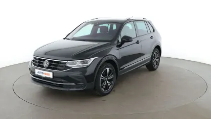 Gebraucht VW Tiguan United 150 PS (110 kW) 2021 Schwarz SUV