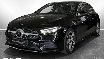 Gebraucht Mercedes A180 AMG 136 PS (100 kW) 2023 Unilack nachtschwarz Limousine