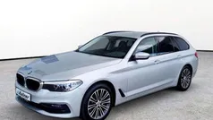 Glaciersilber metallic Gebraucht 2020 BMW 520 Sport Line Kombi | 28.380 € (Guter Preis)