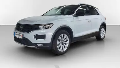 White silver metallic Gebraucht 2021 VW T-Roc Sport SUV | 28.190 € (Fairer Preis)