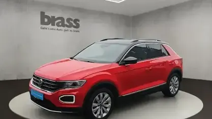 Gebraucht VW T-Roc Sport 150 PS (110 kW) 2021 Flashrot/schwarz SUV