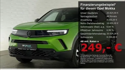 Gruen Gebraucht 2024 Opel Mokka SUV | 20.824 € (Guter Preis)