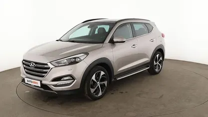 Gebraucht Hyundai Tucson Premium 177 PS (130 kW) 2016 Weiß SUV