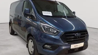 Gebraucht Ford Transit Custom Trend 170 PS (125 kW) 2022 Chromablau metallic Pickup