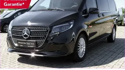 Gebraucht Mercedes V300 Avantgarde 237 PS (174 kW) 2025 Obsidianschwarz Van / Kleinbus