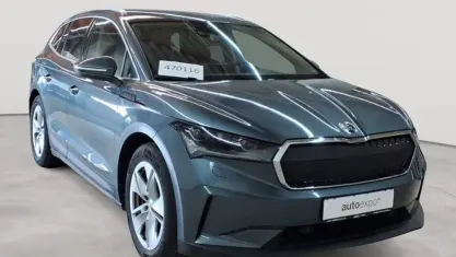 Gebraucht Skoda Enyaq iV 150 kW (205 PS) 2021 Quarzgrau metallic SUV