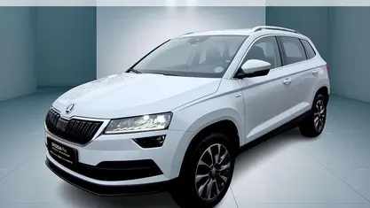 Moonweiß metallic Gebraucht 2020 Skoda Karoq Drive SUV | 21.770 € (Fairer Preis)