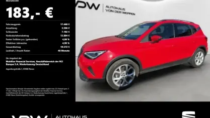Gebraucht Seat Arona FR 110 PS (80 kW) 2024 Rot SUV