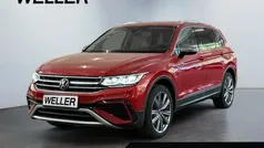 Kings red metallic Gebraucht 2022 VW Tiguan Allspace Elegance SUV | 38.880 € (Fairer Preis)