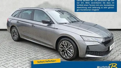Neu Skoda Octavia SportLine 204 PS (150 kW) 2025 Graphitegrau metallic Kombi