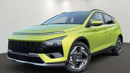 Neu Hyundai Bayon Prime 101 PS (74 kW) 2025 Purple (lucid lime / met) SUV