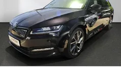 Schwarz Gebraucht 2022 Skoda Superb SportLine Kombi | 29.280 € (Guter Preis)