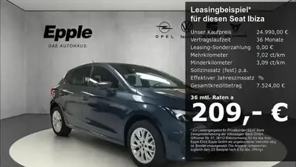 Gebraucht 2026 Seat Ibiza Limousine | 24.990 € (Fairer Preis)