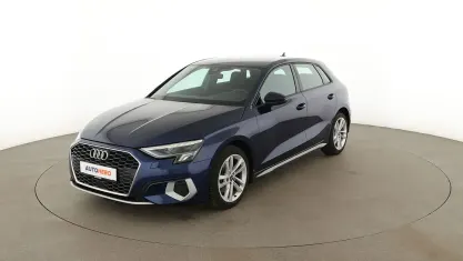 Gebraucht Audi A3 Advanced 150 PS (110 kW) 2021 Blau Limousine