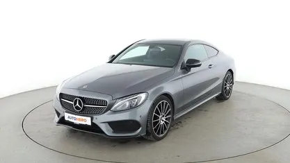 Gebraucht Mercedes C200 AMG line 184 PS (135 kW) 2017 Grau Coupé