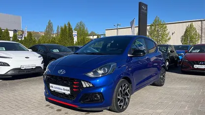 Usata Hyundai i10 N Line 101 CV (74 kW) 2022 Blu Utilitaria