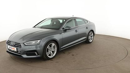 Używany Audi A5 Sportback Sport 190 KM (139 kW) 2019 Szary Hatchback