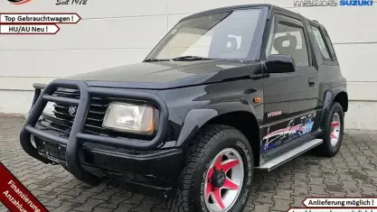 Brugt Suzuki Vitara 80 HK (58 kW) 1995 Sort Cabriolet