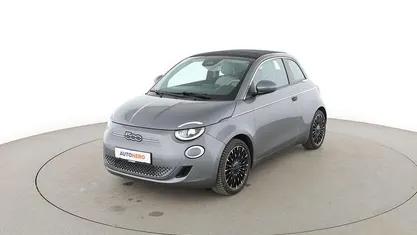 Begagnad Fiat 500e La Prima 86 kW (118 HK) 2020 Grå Cab