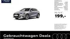 Silber Gebraucht 2024 Audi A3 Sportback Advanced Limousine | 30.980 € (Superpreis)