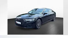 Mythosschwarz metallic Gebraucht 2023 Audi A8L Ambiente Limousine | 74.980 € (Fairer Preis)
