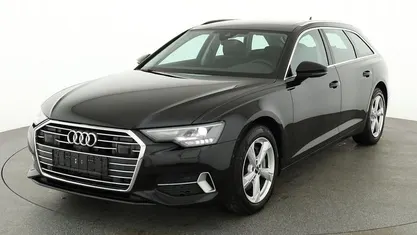 Mythosschwarz metallic Gebraucht 2023 Audi A6 Sport Kombi | 38.445 € (Guter Preis)