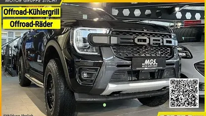 Neu Ford Ranger Wildtrack 281 PS (206 kW) 2025 Agate black metallic Abholung