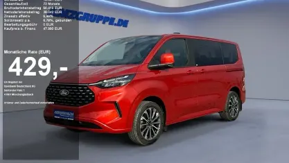 Gebraucht Ford Tourneo Titanium X 170 PS (125 kW) 2024 Artisan red met Van / Kleinbus