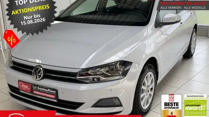 Gebraucht VW Polo Comfortline 95 PS (69 kW) 2018 White silver metallic Kleinwagen