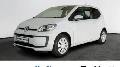 Gebraucht VW up! move up! 60 PS (44 kW) 2018 Weiß Kleinwagen