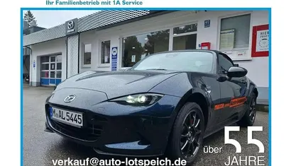 Deep crystal blue Gebraucht 2025 Mazda MX5 Homura-Line Cabrio | 28.790 € (Guter Preis)