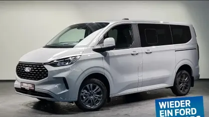 Ny Ford Tourneo Custom Titanium 170 HK (125 kW) 2026 Grå Van