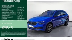 Energyblau Gebraucht 2021 Skoda Kamiq Monte Carlo SUV | 21.960 € (Fairer Preis)