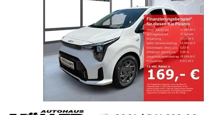 Weiss Neu 2025 Kia Picanto Vision Kleinwagen | 17.949 € (Fairer Preis)