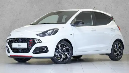 Neu Hyundai i10 N Line 90 PS (66 kW) 2025 Atlas white / sol Kleinwagen