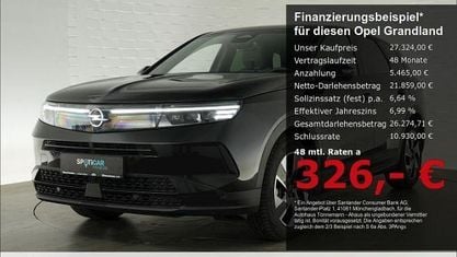 Gebraucht Opel Grandland Electric 145 PS (106 kW) 2024 Schwarz SUV