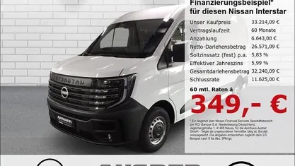 Neu Nissan Interstar N-Connecta 131 PS (96 kW) 2025 S) (weiss Van