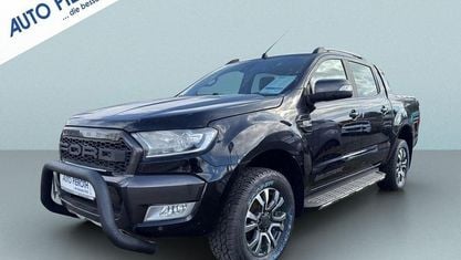 Used Ford Ranger Wildtrack 200 HP (147 kW) 2018 Black Pickup truck