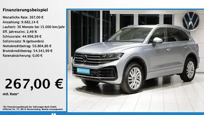 Oyster silver metallic Gebraucht 2025 VW Touareg Elegance SUV | 60.487 € (Superpreis)
