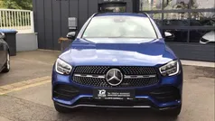 Blau Gebraucht 2021 Mercedes GLC300e AMG line SUV | 39.900 € (Fairer Preis)